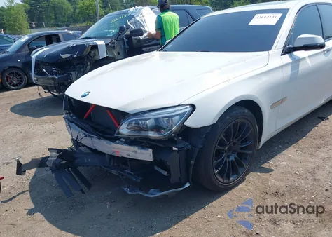 2015 BMW 740Li xDrive from USA, damaged, VIN WBAYF4C57FD873940